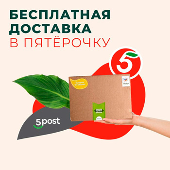 Доставим в «Пятерочку» бесплатно